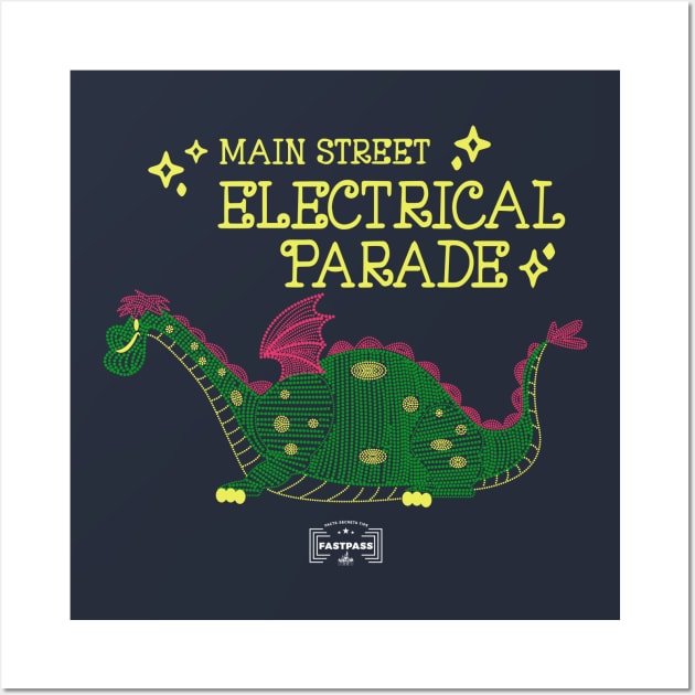 Elliot Main Street Electrical Parade Wall Art by fastpassfacts